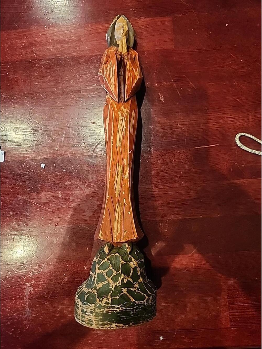 Southern Living at Home Santos Angel  Rustic Figurine Found In A Desert Store